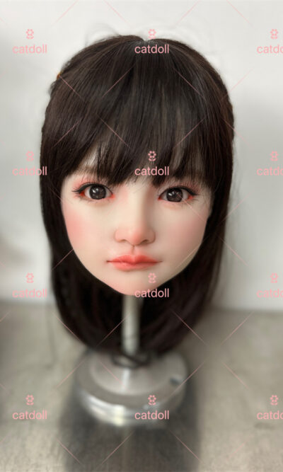 CATDOLLソフトタイプのシリコン素材ヘッド Nonoka（他のラブドールのヘッドもお選びいただけます）